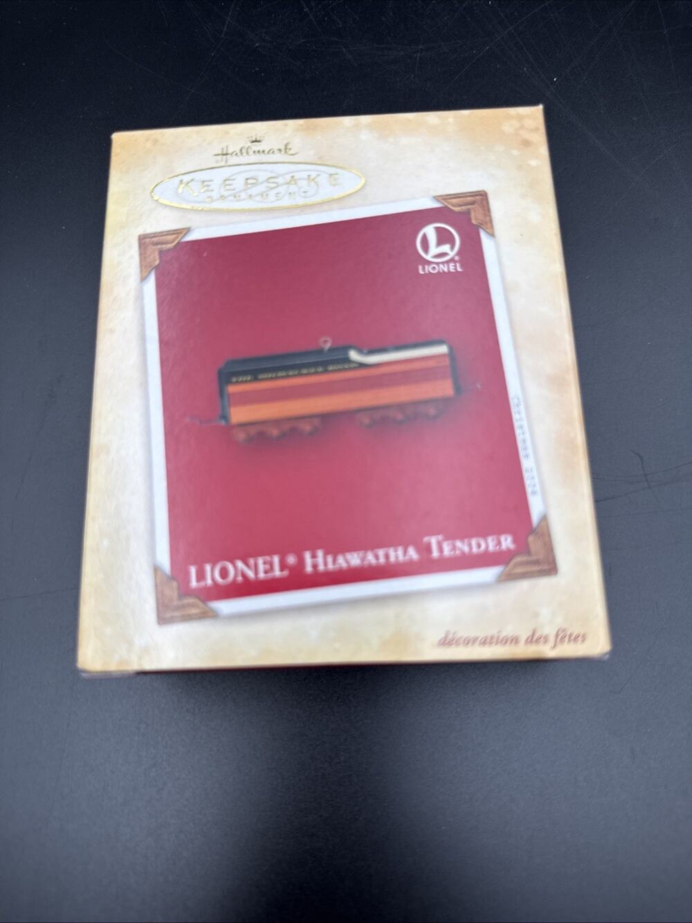 2004 Hallmark Keepsake Ornament Lionel Hiawatha Tender - NIB